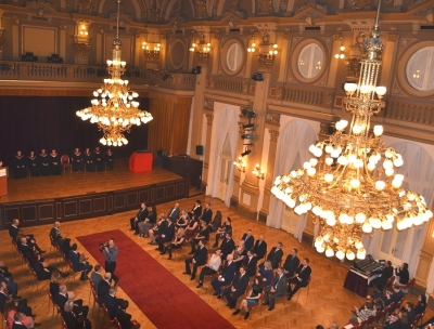 Slavnostní promoce - Business Institut - leden 2017