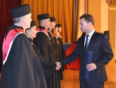 Slavnostní promoce - Business Institut - leden 2017