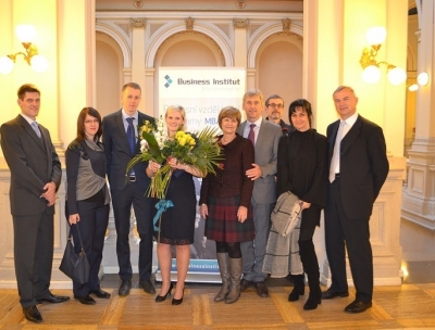 Slavnostní promoce - Business Institut - leden 2017